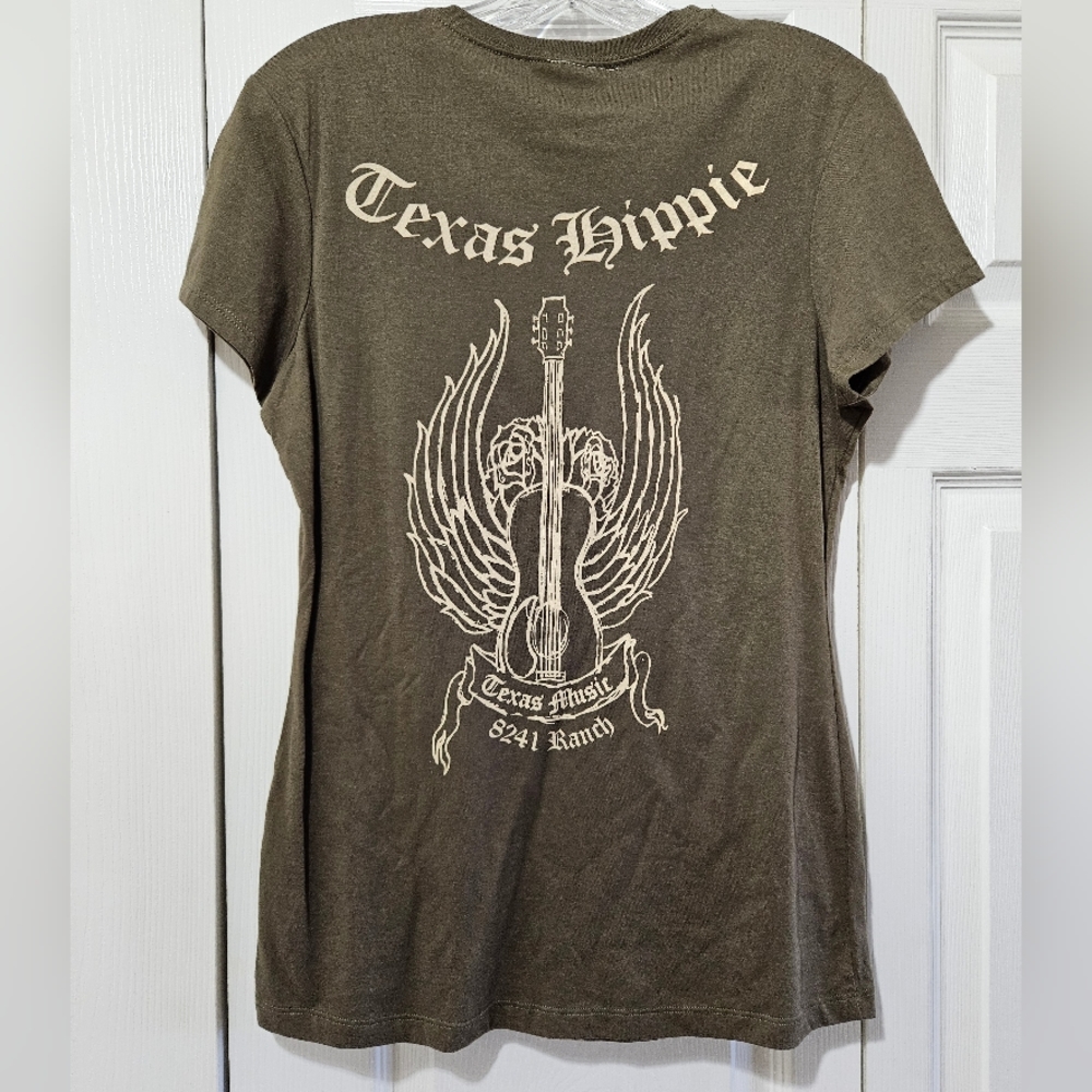 Women's 8241 Ranch Short Sleeve   T-Shirt Texas Hippie
